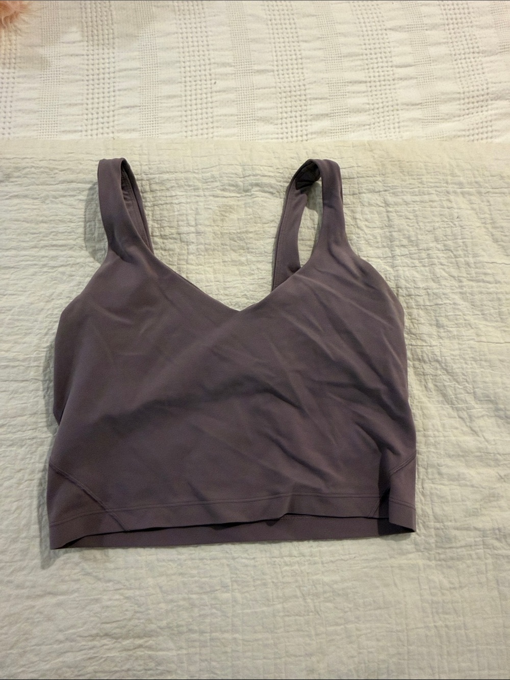 lululemon athletica Mauve Supportive Tank Bra